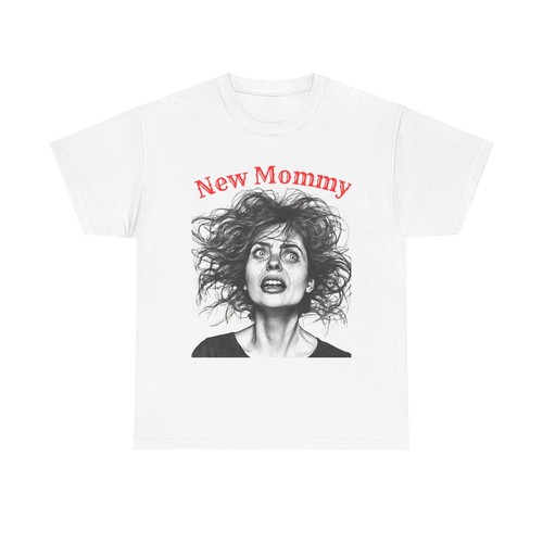 New Mother humor, heavy cotton Tee, baby shower gift, new baby gift, new mom - Picture 2 of 10