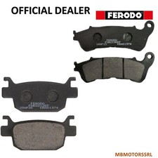 PASTIGLIE FRENO ANTERIORI E POSTERIORE FERODO HONDA SH 300 2007 2008 FINO 2013