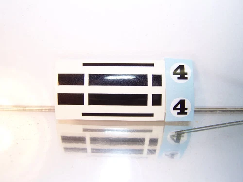 Hot Wheels Redline (SPOILER STRIPES) FITS ALL CLUB CARS