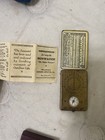 Sunwatch Magnetic Brass Pocket Compass with Instruction Booklet wore — photo 4