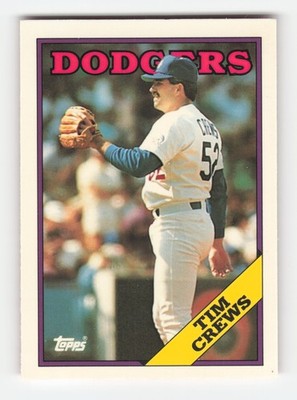1988 Topps Collector's Edition (Tiffany) #57 Tim Crews RC Near Mint or Better