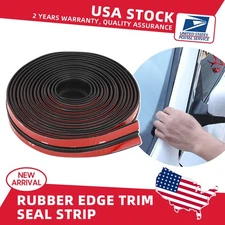 10ft T Shape Car Edge Trim Guard Molding Rubber Strip Window Fit for Audi Honda