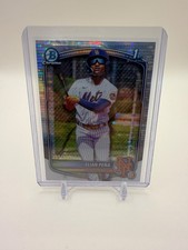 2025 Bowman Chrome 1st Elian Pena Pulsar /399 Mets