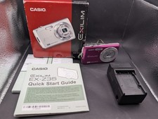 Casio EXILIM ZOOM EX-Z35 12.1MP Digital Camera - Silver for sale