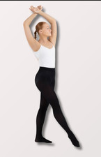 NEW Capezio Adult Ultra Soft Footed Tights in Black Style 1915 