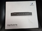 Ubiquiti Networks ER-6P-US 6-portowy router krawędziowy z PoE -Fabrycznie nowy Open Box
