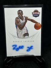 2012 Past and Present Basketball #11 Reggie Jackson Auto Oklahoma City Thunder