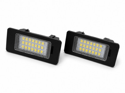 2x LED Nummernschildbeleuchtung passend für BMW E39 E60 E61