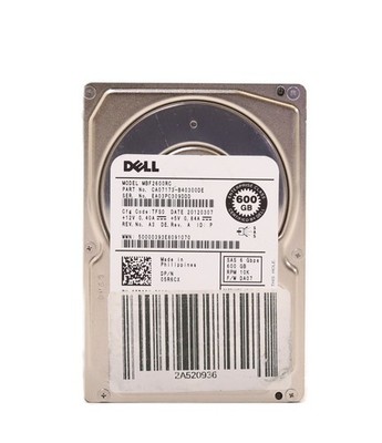 Dell MBF2600RC 600GB 2.5'' 6Gb/s 10K RPM SAS Hard Drive Dell P/N: 05R6CX Tested