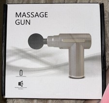 Massage Gun New In Box Cordless Fascia Deep Tissue 4 Attachments
