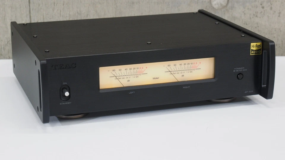 TEAC AP-505 STEREO POWER AMPLIFIER 115W+115W 4Ω Black AC100V 50/60Hz 106W JAPAN - Image 4 of 4