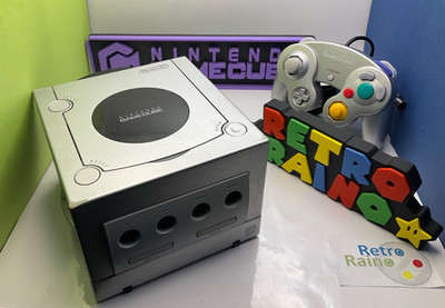 Nintendo GameCube KONSOLE SET silber / silver inkl. Controller - PAL b
