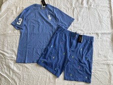 NWT BOYS RALPH LAUREN POLO SZ XL 18-20 SHIRT BIG LOGO, SHORTS