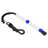 Golf-Perlen, PunktezäHler, Golf-SchlagzäHler, Perlen Mit Clip, Weiß/Blau