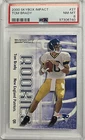 2000 SkyBox Impact Tom Brady Rookie RC #27 PSA 8 NM-MT Patriots GOAT HOF