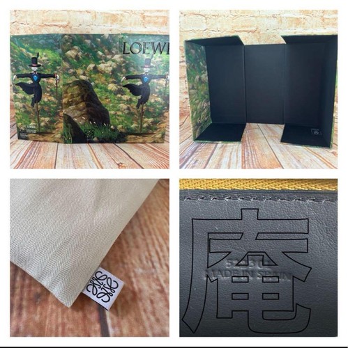 LOEWE Studio Ghibli Howl's Moving Castle Nabo Estuche para Monedas Portatarjetas Amarillo - Imagen 2 de 13