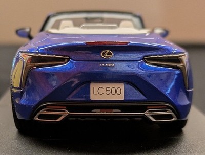 Kyosho 1/43 Lexus LC500 Convertible Structural Blue KS03902B