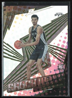 Victor Wembanyama 2023-24 Panini Revolution Shock Wave RC #15 San Antonio Spurs