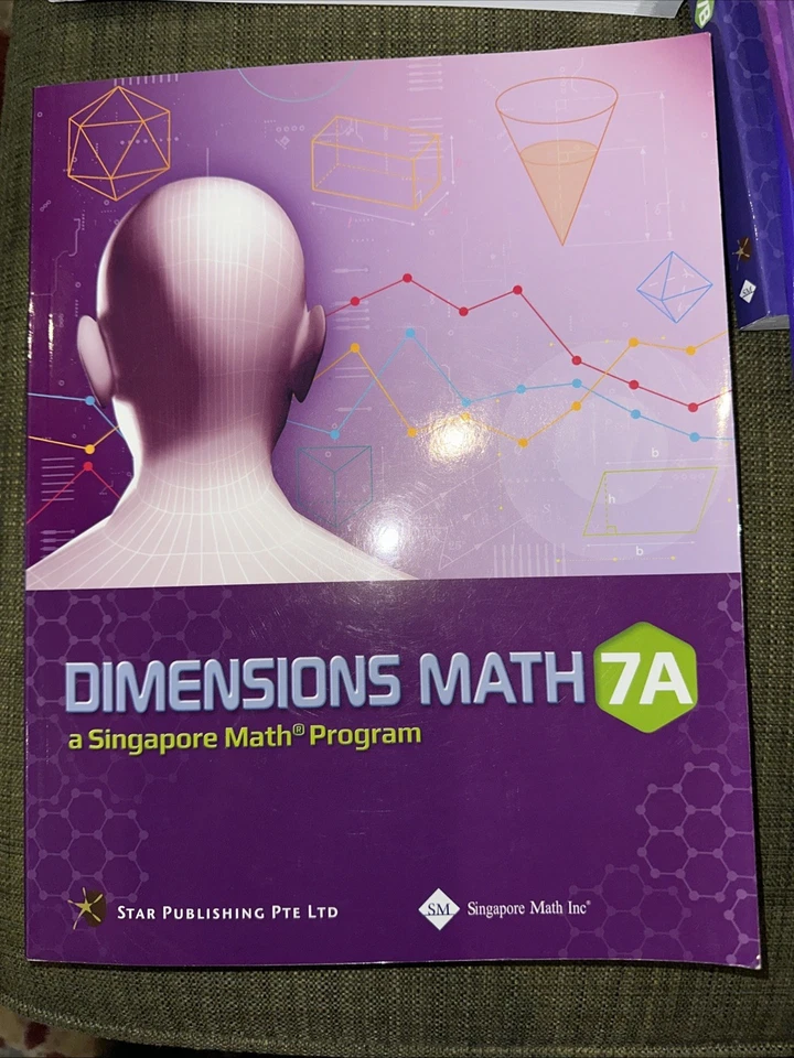 Discovering Mathematics - 7B Textbook - Singapore Math Program homeschool - Image 3 of 4