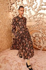 Ulla Johnson Celia Twill Dress, $750 NWT, Size 4, 75% Off! # 2158