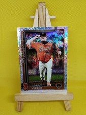 2025 Topps Series 1 Celebration Logan Webb Silver Foil #242 San Francisco Giants