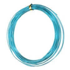 18 Gauge 1mm Aluminum Wire 32.8 Ft 10m Bendable Metal Wire, Sky Blue