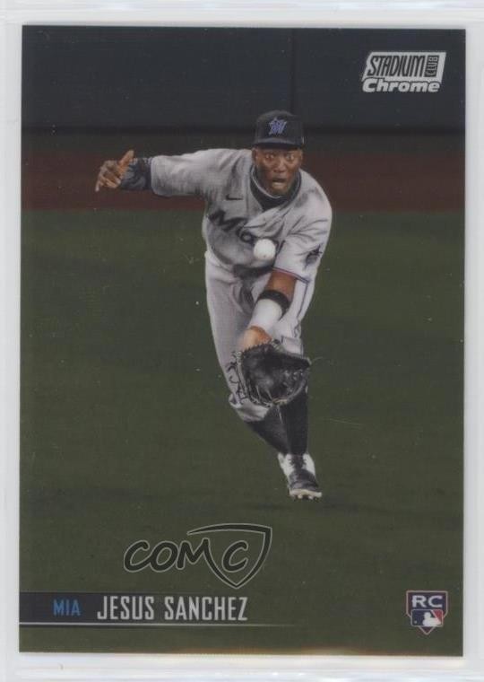 2021 Topps Stadium Club Chrome Jesus Sanchez #77 0y5l