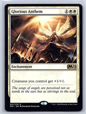 Glorious Anthem Core Set 2021 21 regular