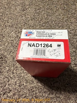 Carquest Standard Brake Pads NAD1264 - Disc Brake Pad Set, Front