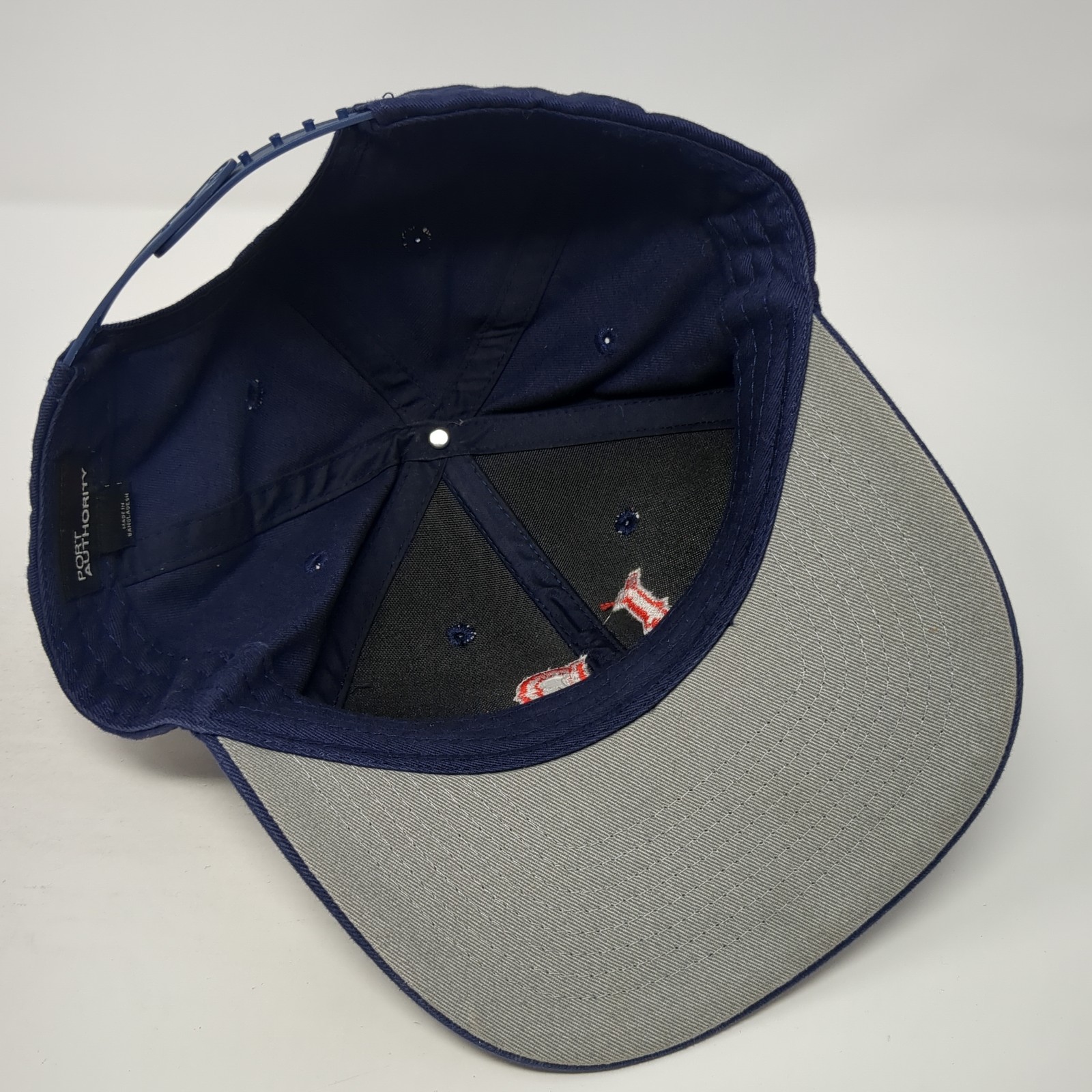 LB Snapback Cap Blue One Size Adjustable Embroide… - image 7