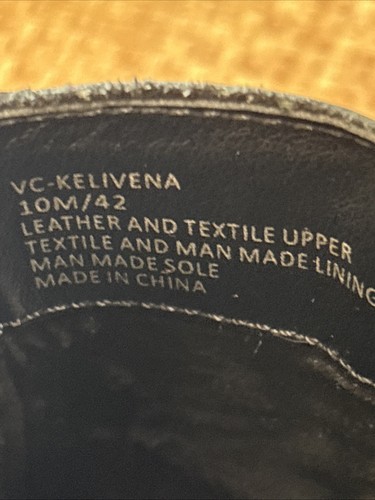 Vince Camuto Damen-Stiefelette Kelivena schwarz weiches Leder Größe 10M - Bild 8 von 9