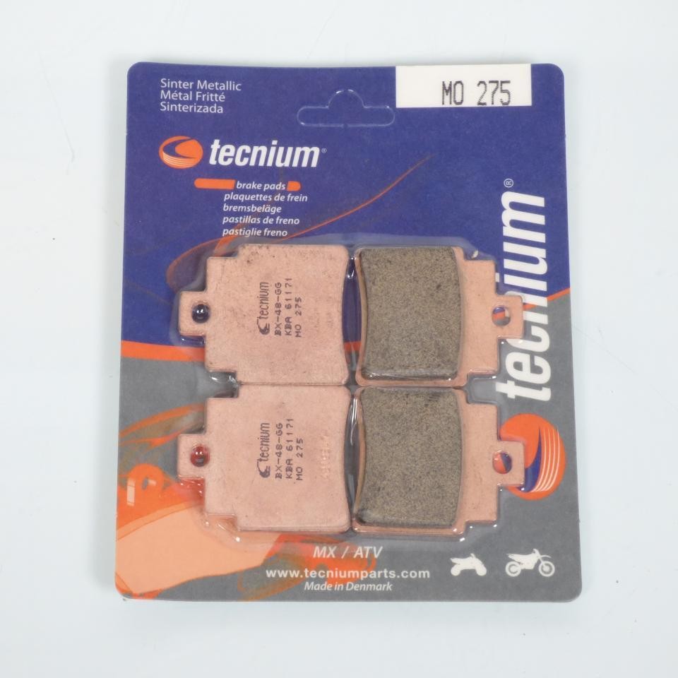 Plaquette de frein Tecnium pour sécuriser la ville en Sym GTS 125