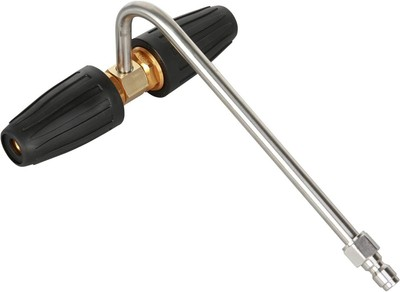 #ad Pressure Washer Gutter Cleaner Two Rotating Turbo Nozzles Attachment 1 4... $35.62