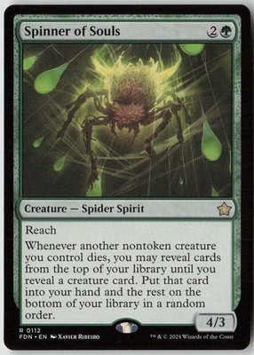 Spinner of Souls #112 (NM) Foundations FDN Magic MTG