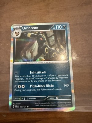 Umbreon - HP 110 059/131 2025 Pokemon Stage 1 Hologram