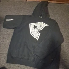 Vintage Y2K 2000’s Famous Stars  Straps Travis Barker Hoodie Black XXL