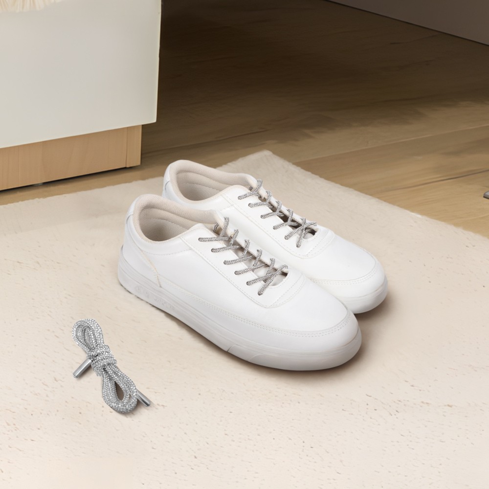 APL 2 Pezzi Lacci per Scarpe da Ginnastica Donna Sneakers con Strass