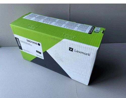 Genuine Lexmark Extra High Yield Contrast Toner Cartridge 58D1X0E