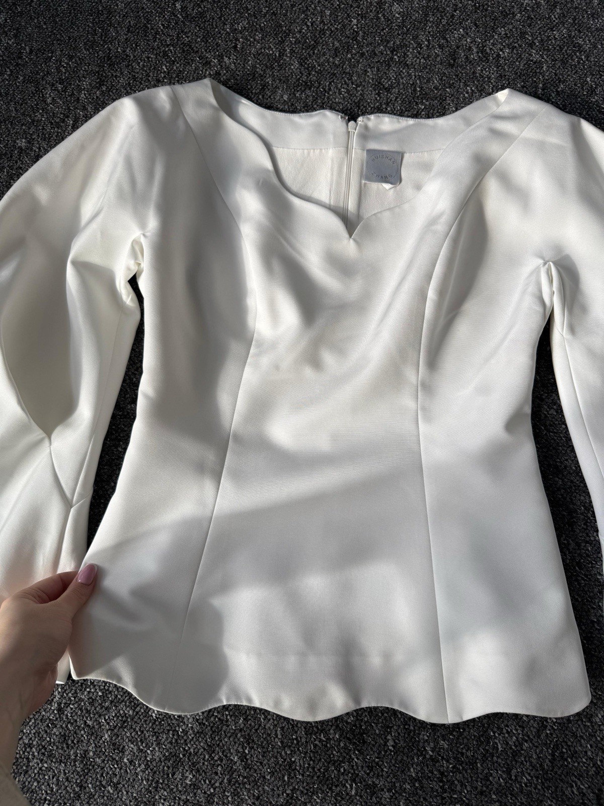Huishan Zhang Stunning G Blouse New Never Worn Size Uk 6 Xs Rare Sold Out Limite image 2
