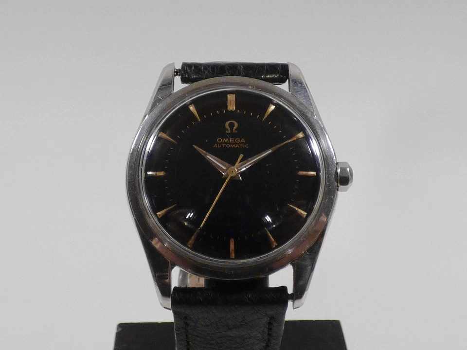 wb7/14 vintage Omega Hammer-Automatik Armbanduhr Kaliber 354 - Bild 3 von 4