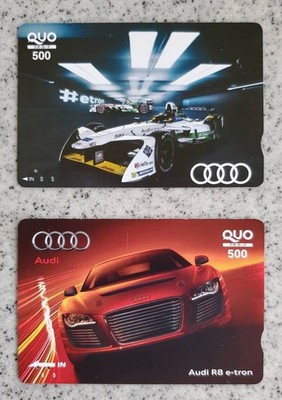 Audi Quo Card Set Of 2 Used