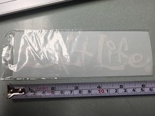 White Salt Life Decal Surface Mount Sticker 6.5 Signature White Genuine