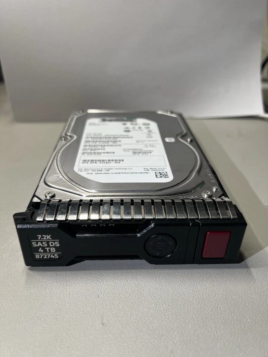 HP SAS 4TB Internal Hard Disk Drives for sale | eBay