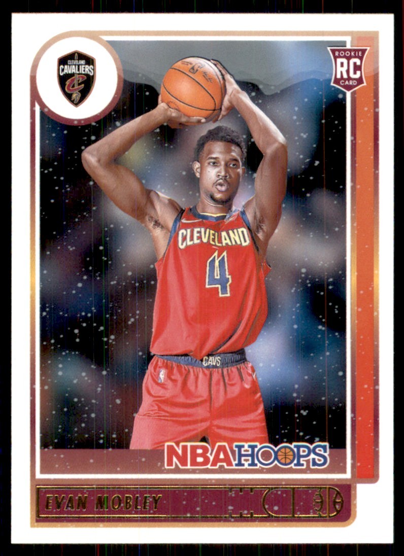 2021-22 NBA Hoops Winter #234 Evan Mobley RC Rookie Cleveland Cavaliers