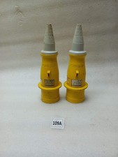 MENNEKES 32A-4H/100-130V 2P+E Typ.259 plug (lot of 2pc)
