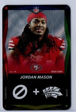 2025 Uno Elite Jordan Mason San Francisco 49ers RARE SSP Wild Card