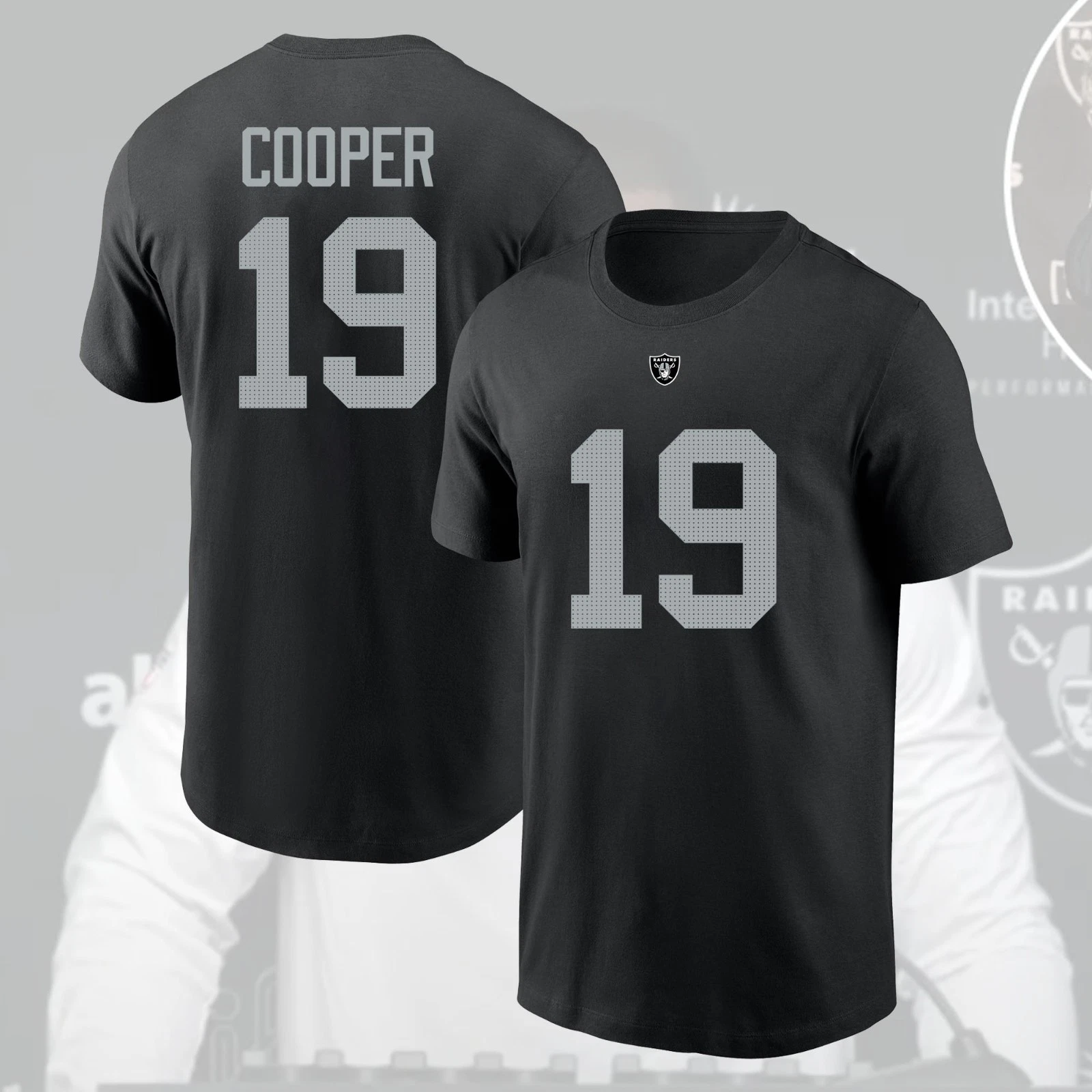 Amari Cooper #19 Raiders 2025 Retire Name & Number For Fans