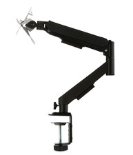 ONN SINGLE ARM MONITOR DESK MOUNT BRACKET STAND SWIVEL SPRING ASSISTED 17"-32"