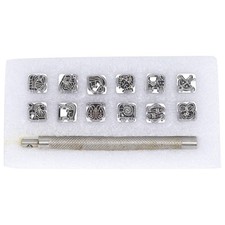 ⁺ Metal Multi-Patern Punch Marking Stamping Tool Kit Set Hardened Steel Craft