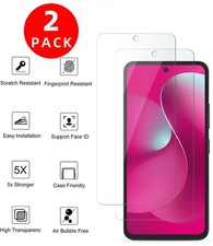 2-Pack Premium Tempered Glass Screen Protector For T-MOBILE REVVL 8/8 PRO 5G